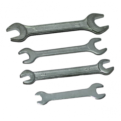 Double-headed open end industrial wrench repair hardware  tools