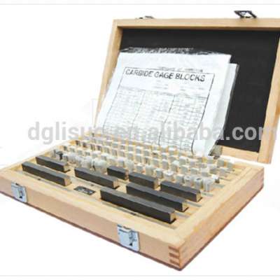 Factory price steel gauge block/gauge block sets